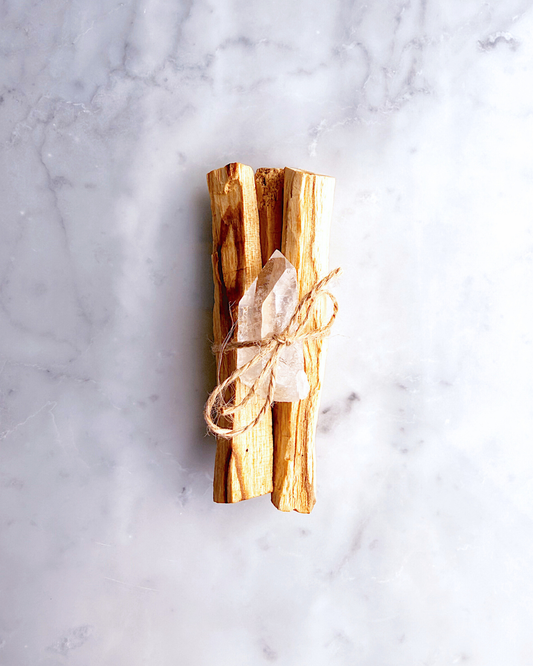 Palo Santo + Klar Kvarts Kit